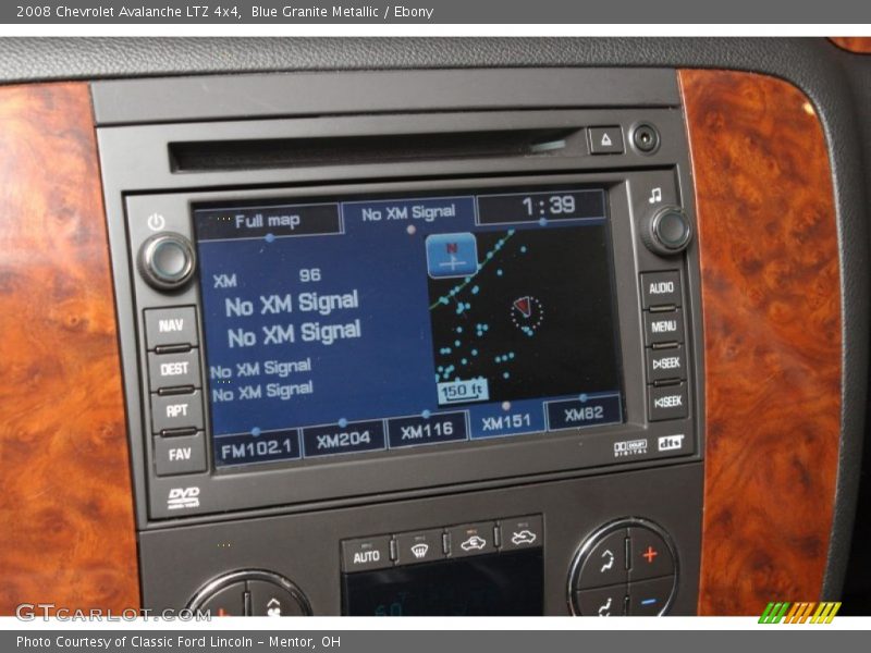 Blue Granite Metallic / Ebony 2008 Chevrolet Avalanche LTZ 4x4