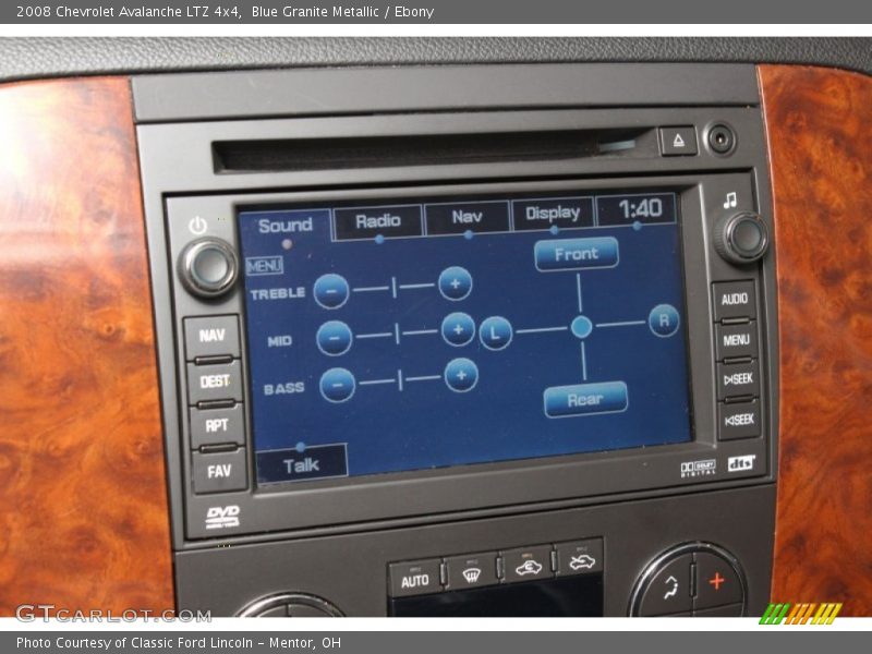 Blue Granite Metallic / Ebony 2008 Chevrolet Avalanche LTZ 4x4