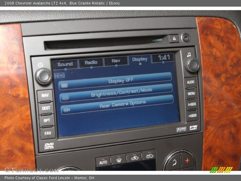 Blue Granite Metallic / Ebony 2008 Chevrolet Avalanche LTZ 4x4