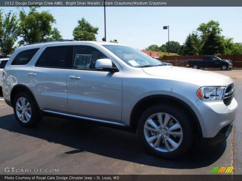  2012 Durango Crew AWD Bright Silver Metallic