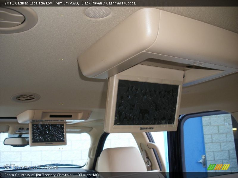 Black Raven / Cashmere/Cocoa 2011 Cadillac Escalade ESV Premium AWD