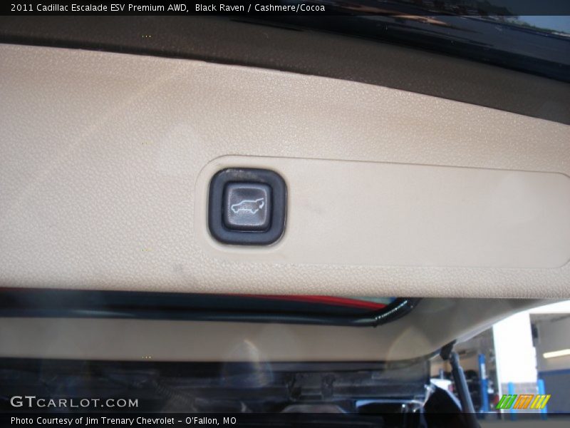 Black Raven / Cashmere/Cocoa 2011 Cadillac Escalade ESV Premium AWD