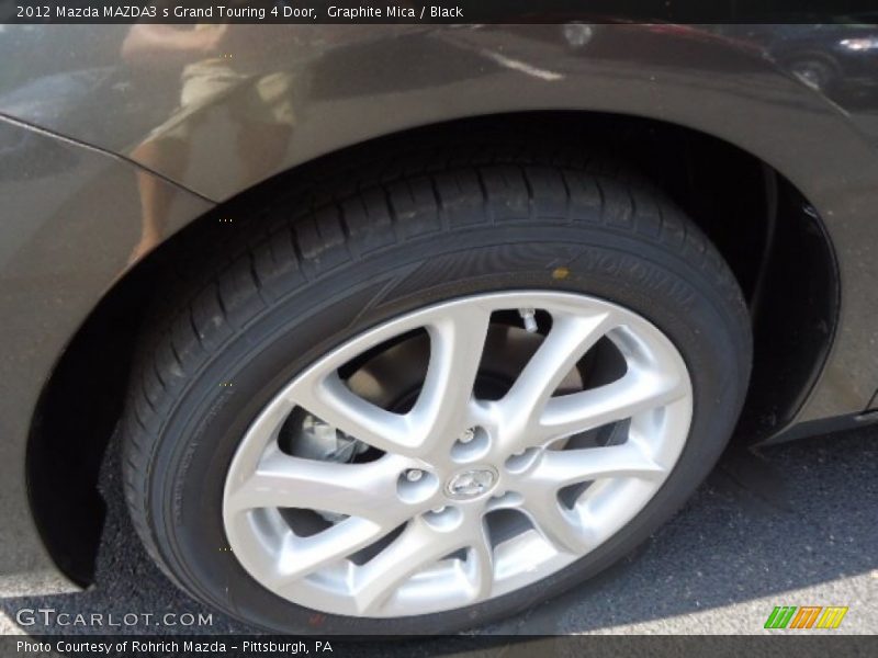 Graphite Mica / Black 2012 Mazda MAZDA3 s Grand Touring 4 Door