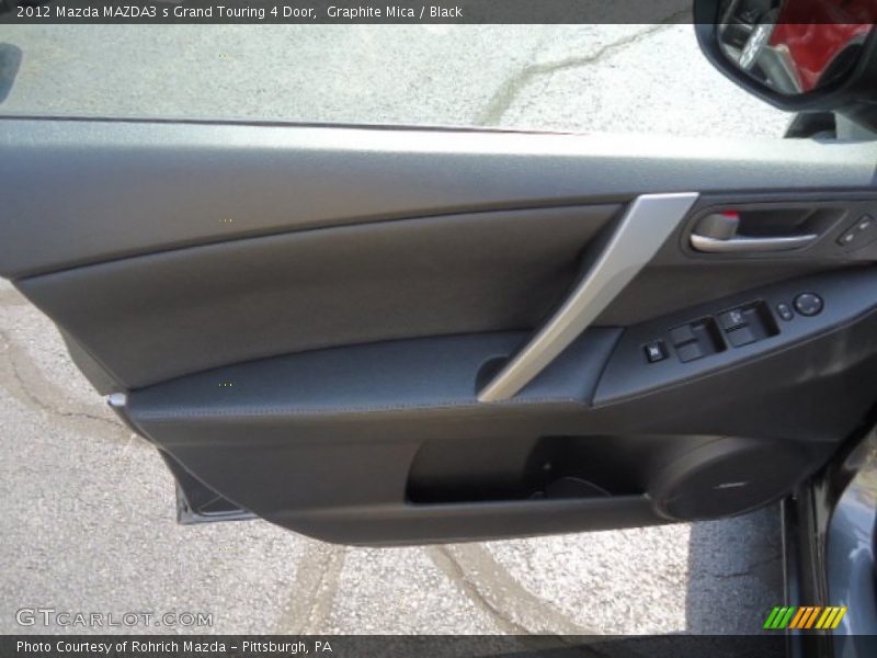 Graphite Mica / Black 2012 Mazda MAZDA3 s Grand Touring 4 Door