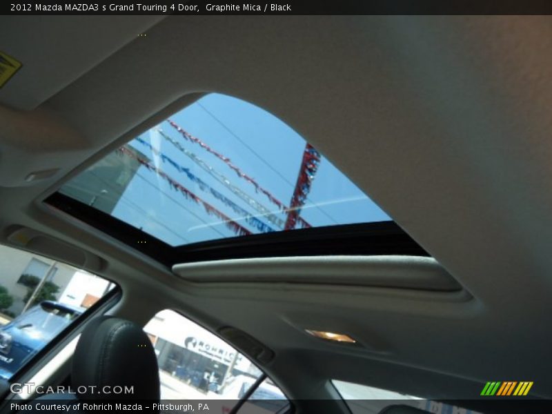 Graphite Mica / Black 2012 Mazda MAZDA3 s Grand Touring 4 Door