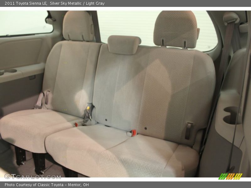 Silver Sky Metallic / Light Gray 2011 Toyota Sienna LE