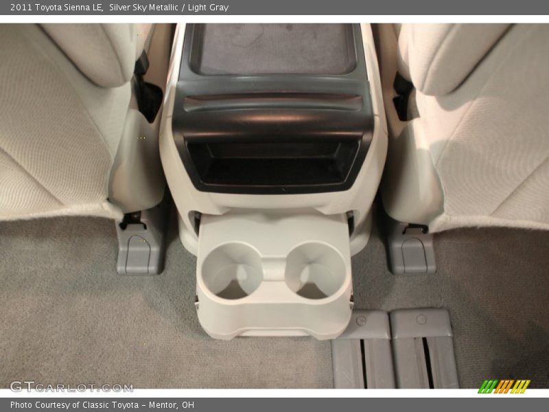 Silver Sky Metallic / Light Gray 2011 Toyota Sienna LE