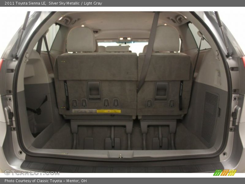 Silver Sky Metallic / Light Gray 2011 Toyota Sienna LE