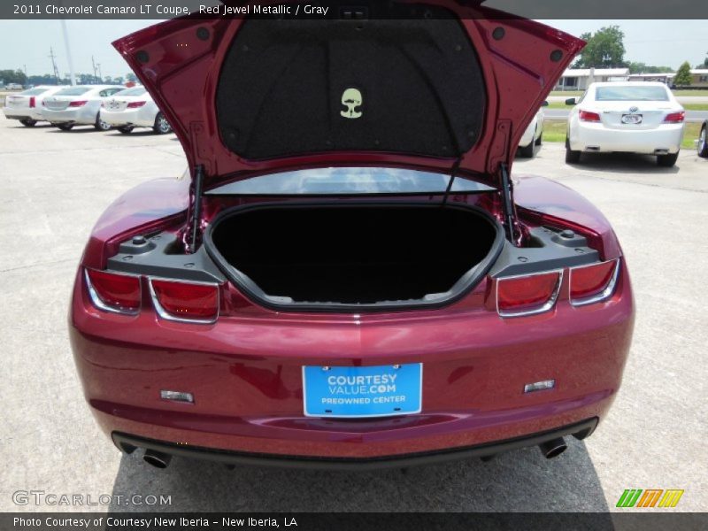 Red Jewel Metallic / Gray 2011 Chevrolet Camaro LT Coupe