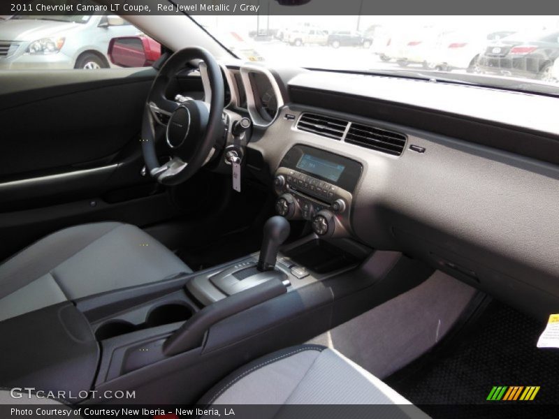 Red Jewel Metallic / Gray 2011 Chevrolet Camaro LT Coupe