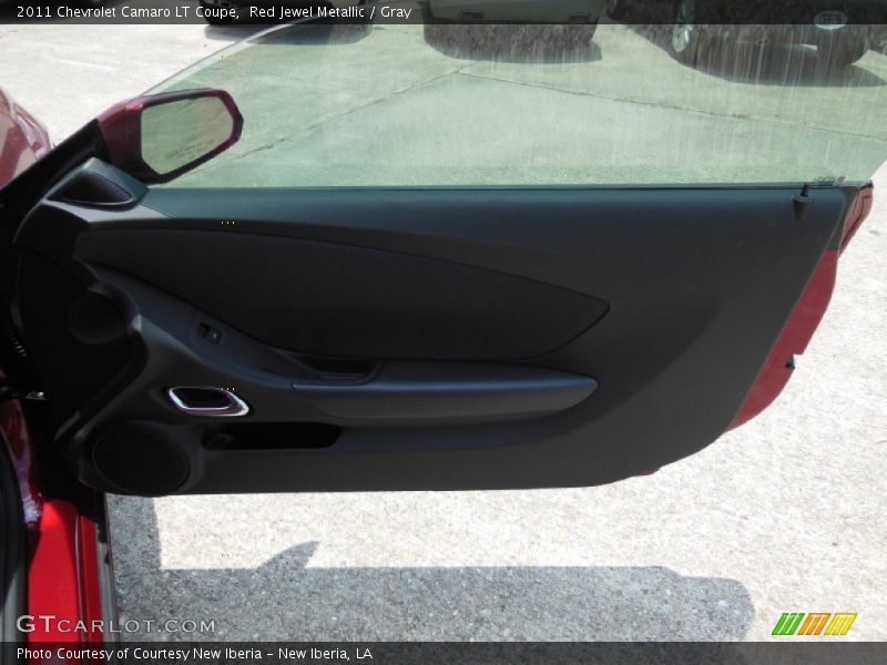 Red Jewel Metallic / Gray 2011 Chevrolet Camaro LT Coupe