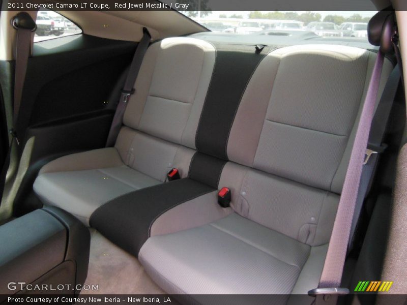 Red Jewel Metallic / Gray 2011 Chevrolet Camaro LT Coupe