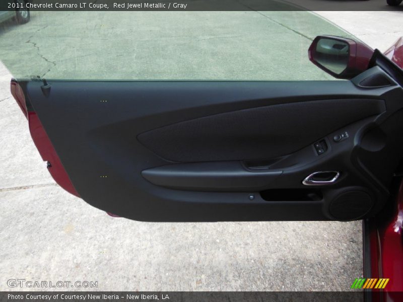 Red Jewel Metallic / Gray 2011 Chevrolet Camaro LT Coupe