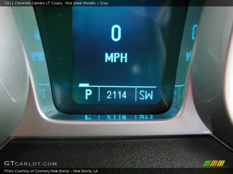 Red Jewel Metallic / Gray 2011 Chevrolet Camaro LT Coupe