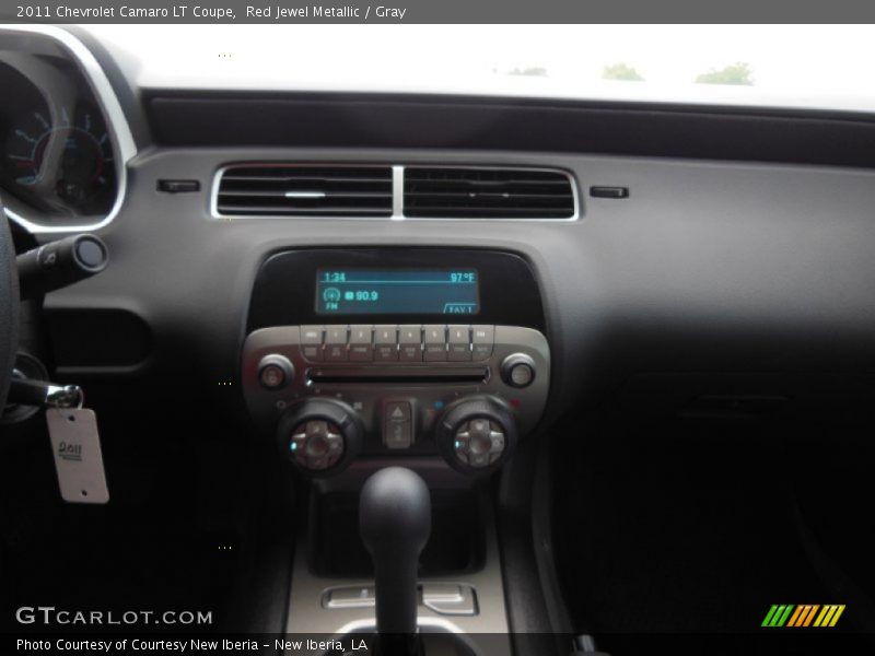 Red Jewel Metallic / Gray 2011 Chevrolet Camaro LT Coupe