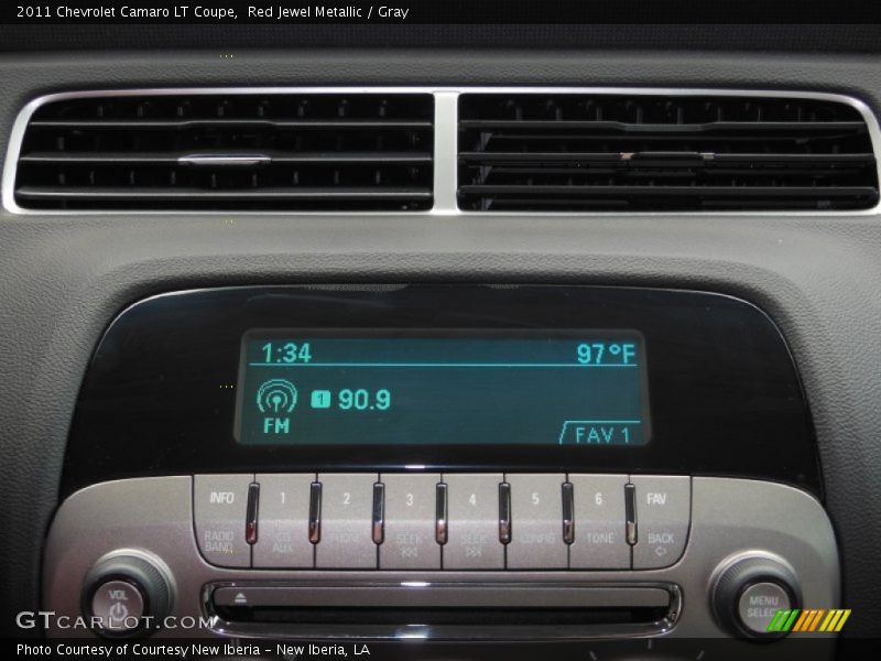 Red Jewel Metallic / Gray 2011 Chevrolet Camaro LT Coupe