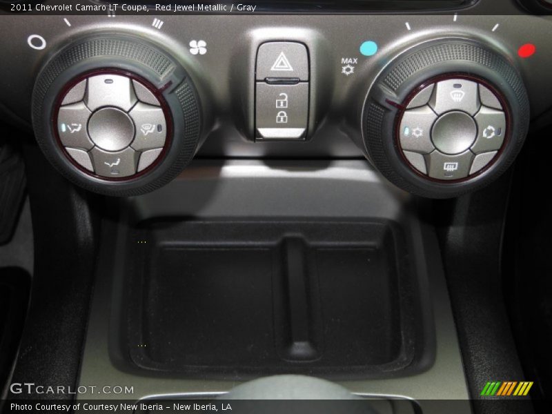 Red Jewel Metallic / Gray 2011 Chevrolet Camaro LT Coupe
