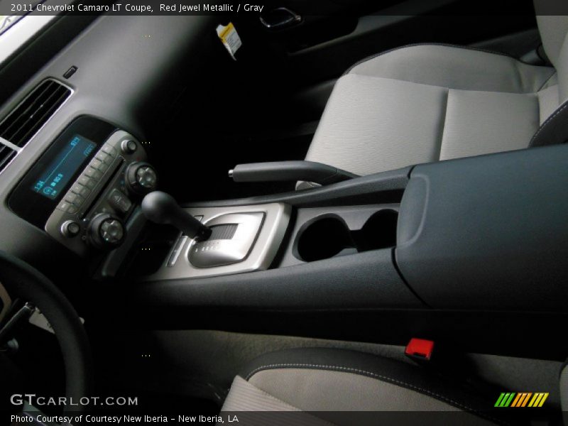 Red Jewel Metallic / Gray 2011 Chevrolet Camaro LT Coupe