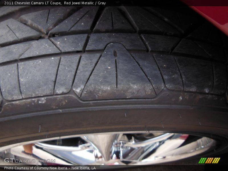 Red Jewel Metallic / Gray 2011 Chevrolet Camaro LT Coupe
