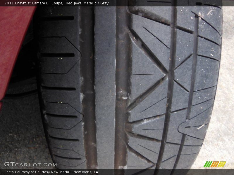 Red Jewel Metallic / Gray 2011 Chevrolet Camaro LT Coupe