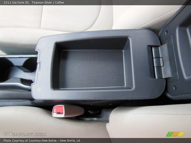 Titanium Silver / Coffee 2011 Kia Forte EX
