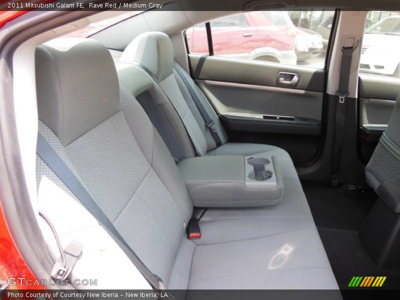 Rave Red / Medium Gray 2011 Mitsubishi Galant FE