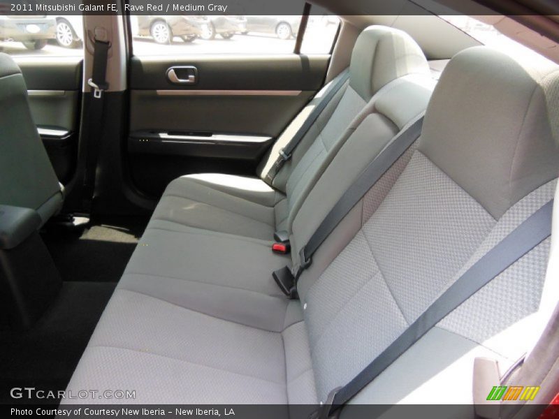 Rave Red / Medium Gray 2011 Mitsubishi Galant FE