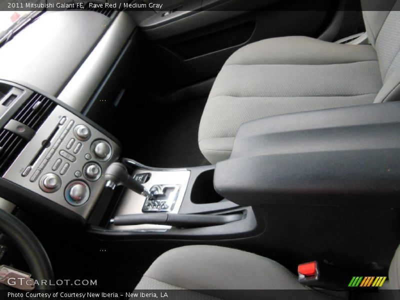 Rave Red / Medium Gray 2011 Mitsubishi Galant FE