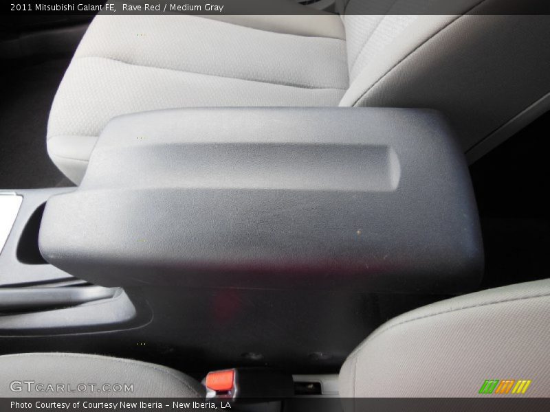 Rave Red / Medium Gray 2011 Mitsubishi Galant FE