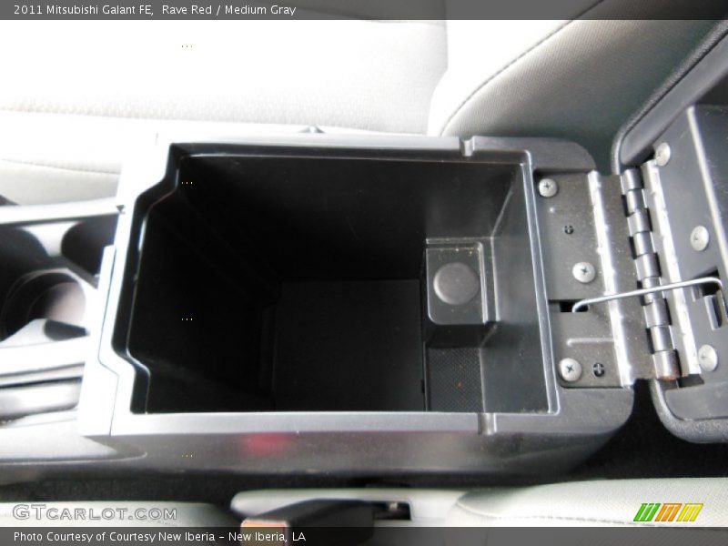 Rave Red / Medium Gray 2011 Mitsubishi Galant FE