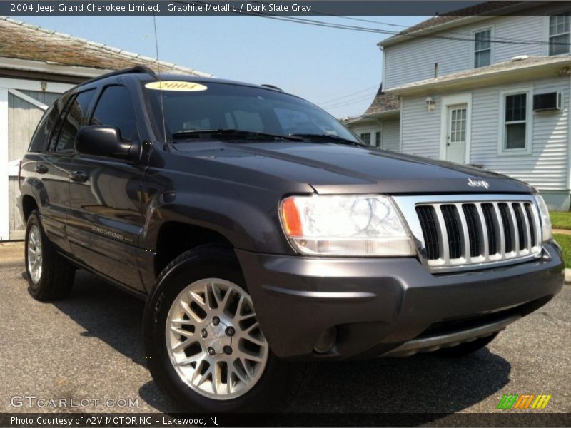 Graphite Metallic / Dark Slate Gray 2004 Jeep Grand Cherokee Limited