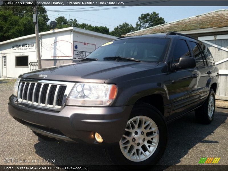Graphite Metallic / Dark Slate Gray 2004 Jeep Grand Cherokee Limited