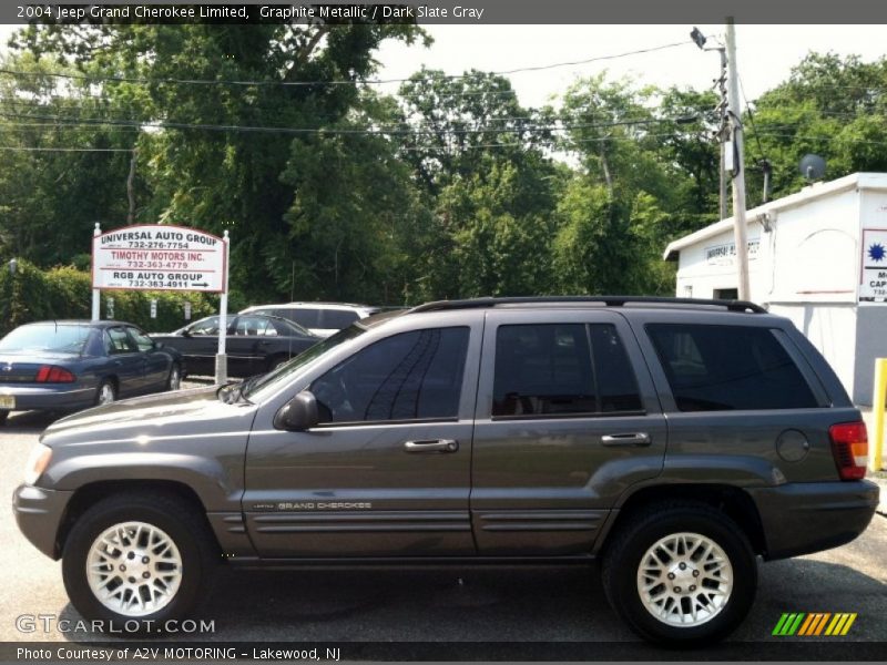 Graphite Metallic / Dark Slate Gray 2004 Jeep Grand Cherokee Limited