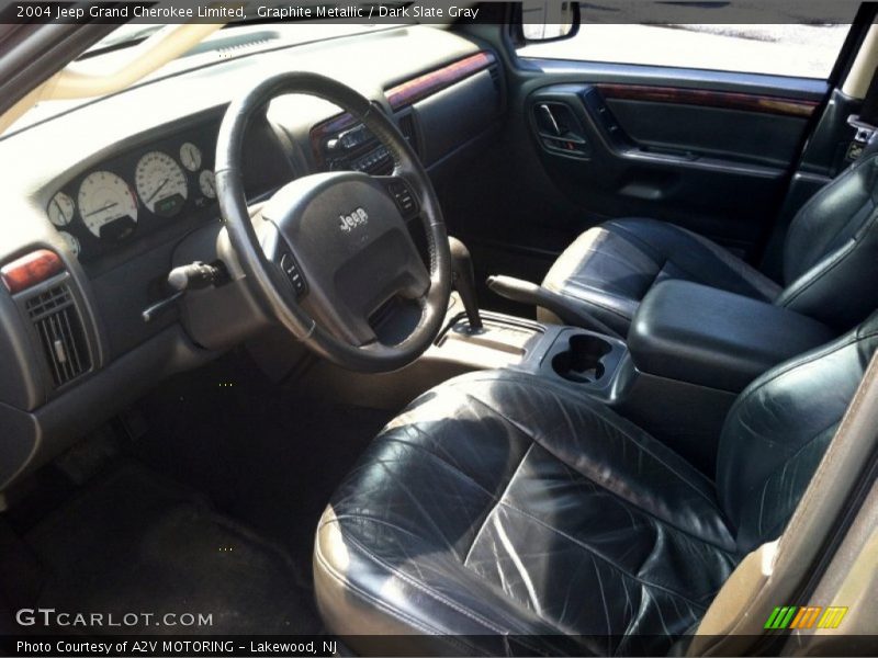 Graphite Metallic / Dark Slate Gray 2004 Jeep Grand Cherokee Limited