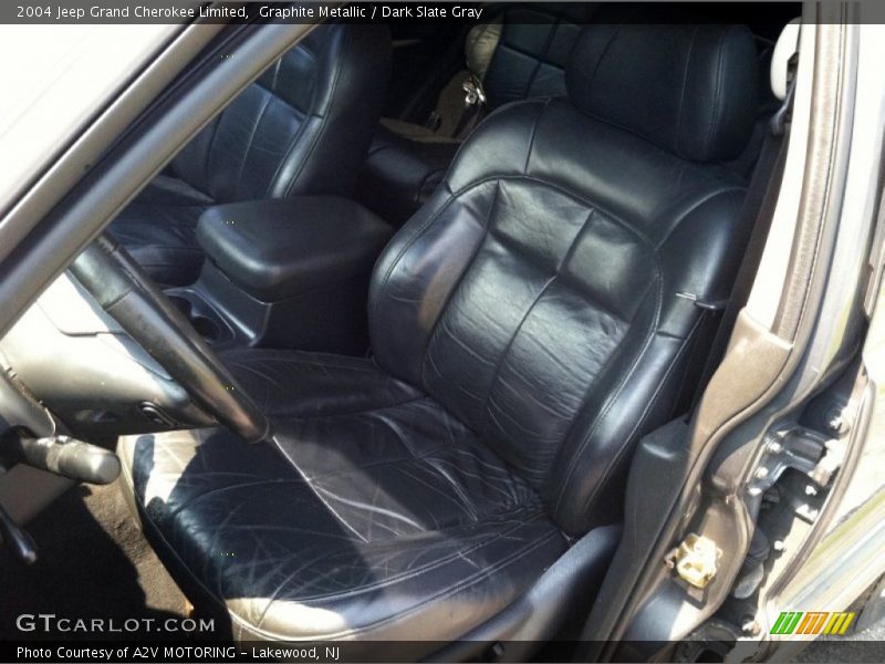 Graphite Metallic / Dark Slate Gray 2004 Jeep Grand Cherokee Limited