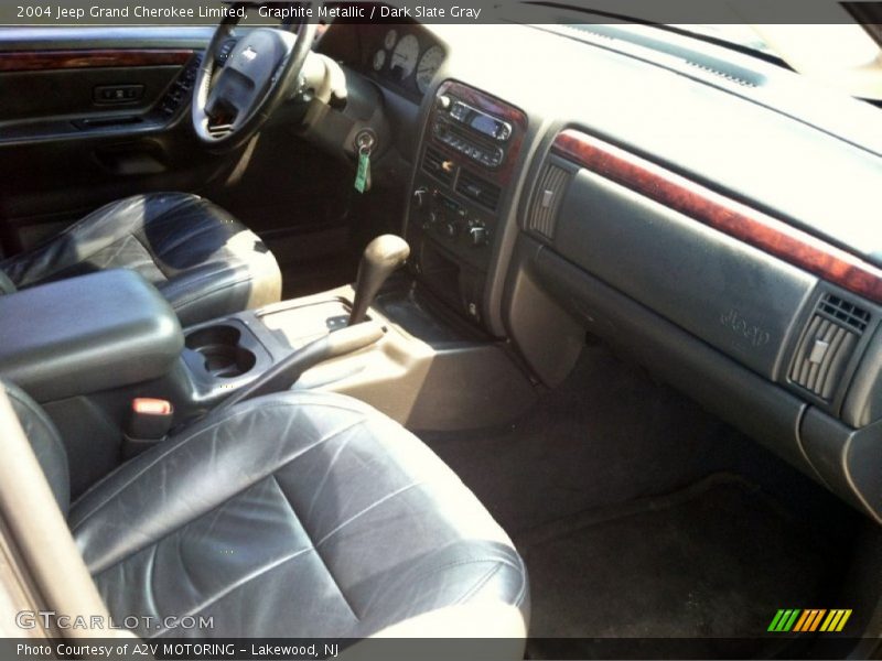 Graphite Metallic / Dark Slate Gray 2004 Jeep Grand Cherokee Limited