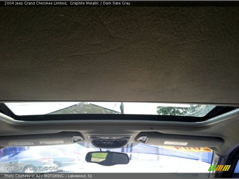 Graphite Metallic / Dark Slate Gray 2004 Jeep Grand Cherokee Limited