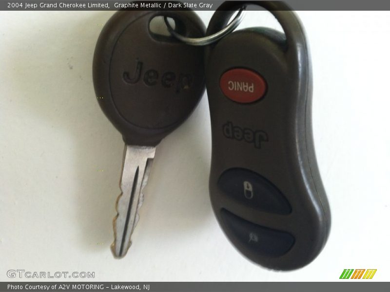 Graphite Metallic / Dark Slate Gray 2004 Jeep Grand Cherokee Limited