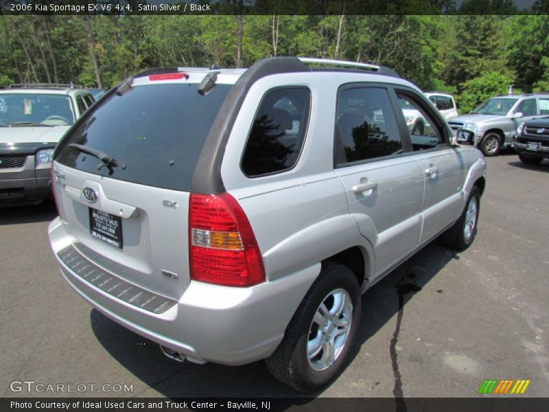 Satin Silver / Black 2006 Kia Sportage EX V6 4x4