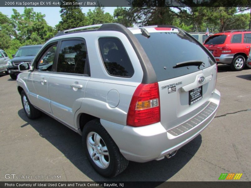 Satin Silver / Black 2006 Kia Sportage EX V6 4x4