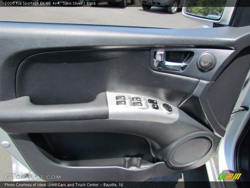 Satin Silver / Black 2006 Kia Sportage EX V6 4x4