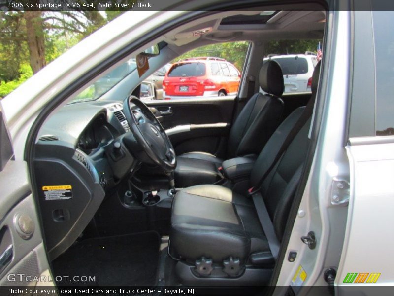 Satin Silver / Black 2006 Kia Sportage EX V6 4x4