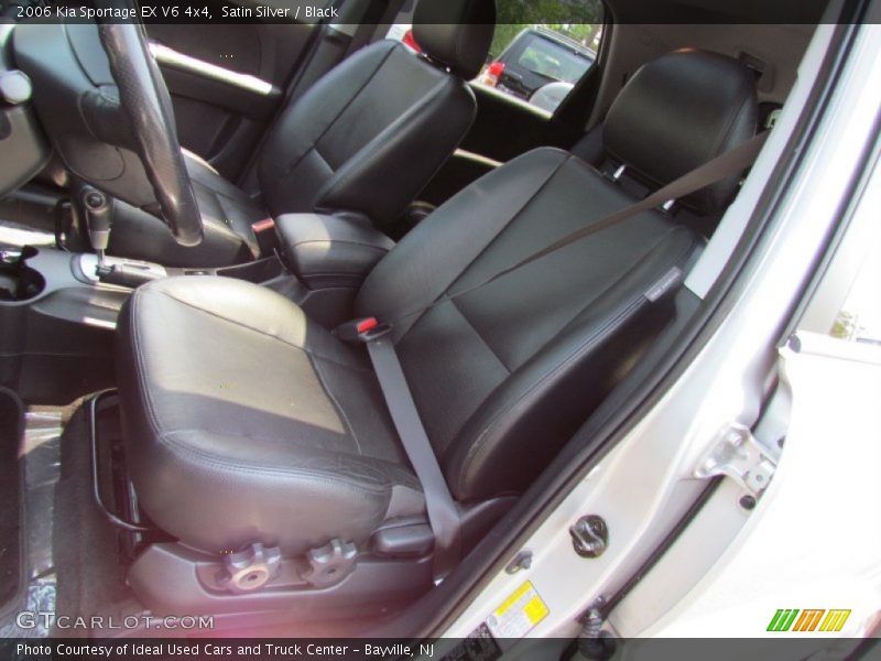 Satin Silver / Black 2006 Kia Sportage EX V6 4x4