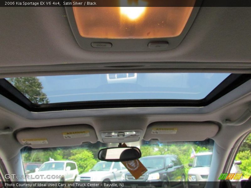 Satin Silver / Black 2006 Kia Sportage EX V6 4x4