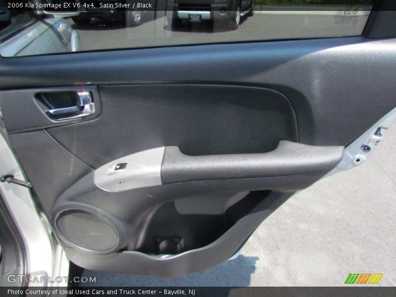 Satin Silver / Black 2006 Kia Sportage EX V6 4x4