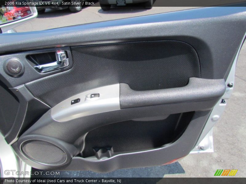 Satin Silver / Black 2006 Kia Sportage EX V6 4x4