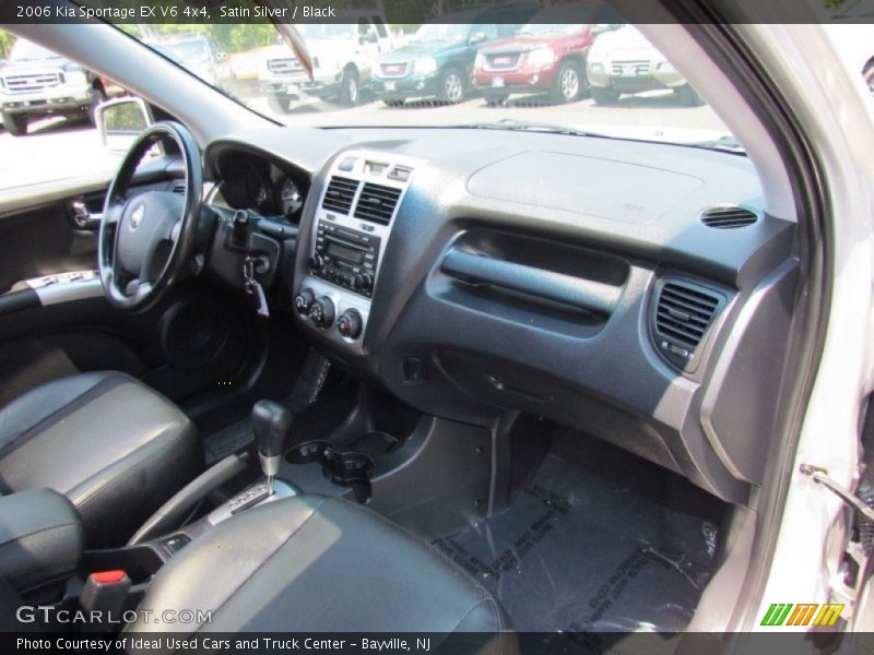 Satin Silver / Black 2006 Kia Sportage EX V6 4x4