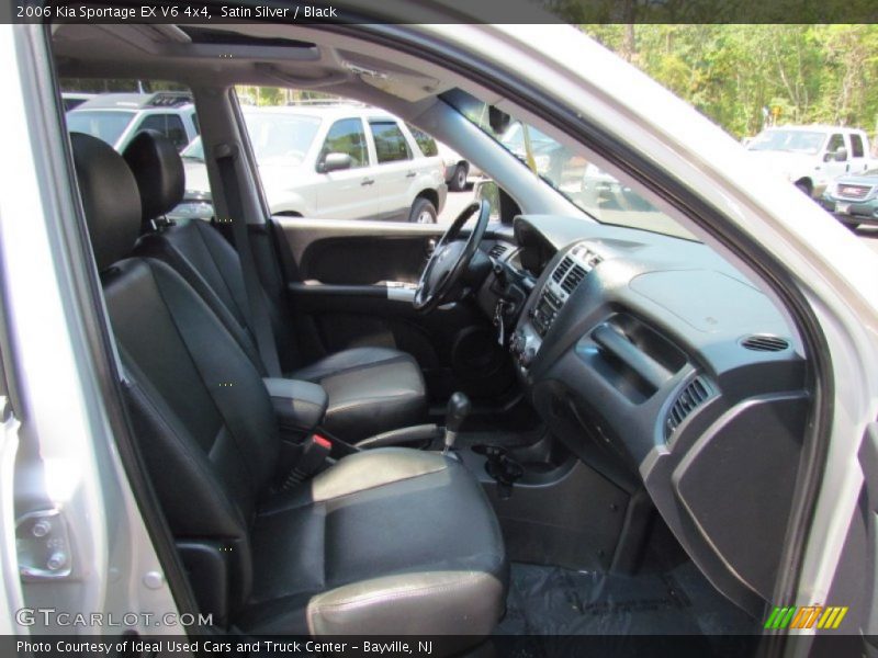 Satin Silver / Black 2006 Kia Sportage EX V6 4x4