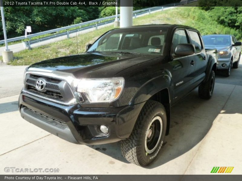 Black / Graphite 2012 Toyota Tacoma TX Pro Double Cab 4x4