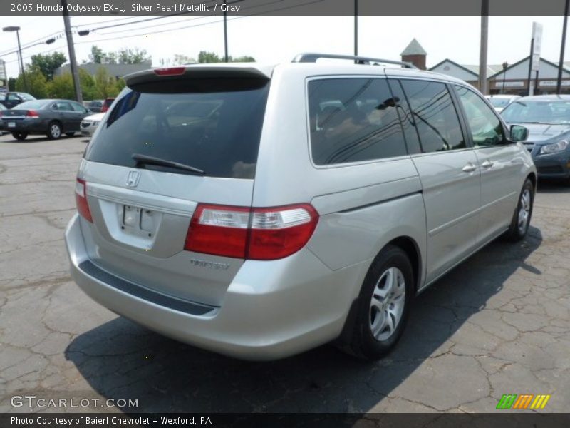 Silver Pearl Metallic / Gray 2005 Honda Odyssey EX-L